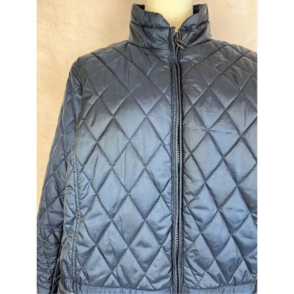 Barbour Jacket Womens 16 Charlotte Quilt Winter Tartan - Picture 2 of 6